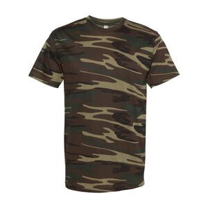 Code Five Adult Camo Tee / Green Woodland